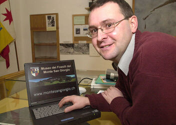 Meride presentazione sito sul San Giorgio