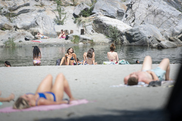 Tegna pozzo di Tegna turismo estivo assembramenti