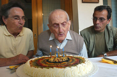Savosa 105 anni Cesare Gianinazzi Savosa 105 anni Cesare Gianinazzi