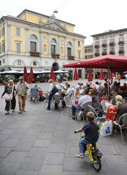 Lugano Piazza Riforma Lugano Piazza Riforma