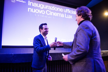 Massagno inaugurazione rinnovato Cinema Lux e Salone Cosmo Massagno inaugurazione rinnovato Cinema Lux e Salone Cosmo