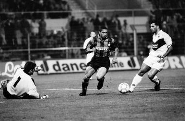 09.1995 Calcio FC Lugano FC Internazionale Milano