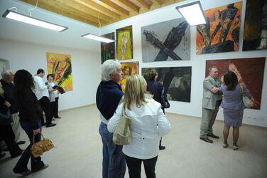 Ivo Soldini vernissage mostra Dipinti