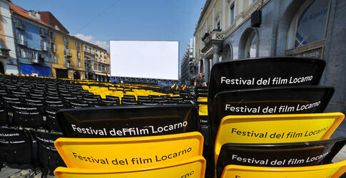 64&deg; Festival del Film allestimento Piazza Grande