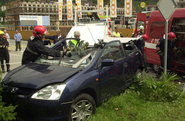 Chiasso incidente della circolazione