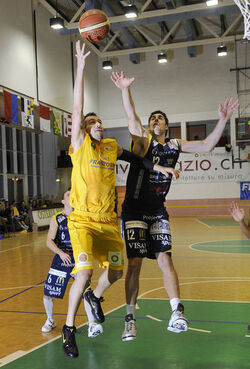 Basket SAV Vacallo Bristal Starwings