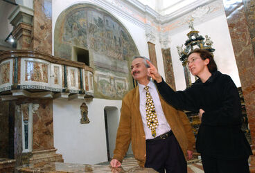 Arzo restauri Chiesa Parrocchiale presentazione