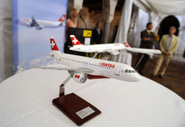 Locarno battesimo nuovo Swiss Airbus A320 Locarno Locarno battesimo nuovo Swiss Airbus A320 Locarno