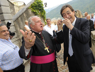 Morcote inaugurazione restauro Oratorio S. Antonio Abate