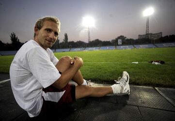 Calcio allenamnto AC Bellinzona in Ucraina