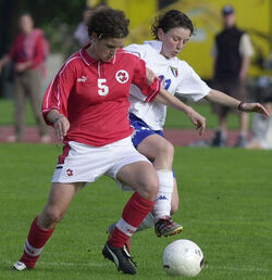 Calcio femminile nazionale U18 Svizzera Italia