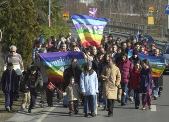 Bassa Mesolcina marcia della pace