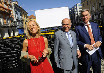 Locarno Festival del Film 2008 visita Hans Rudolf Merz Locarno Festival del Film 2008 visita Hans Rudolf Merz