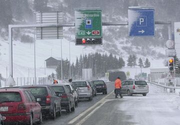 San Bernardino passo innevato