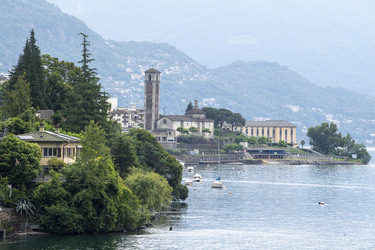 Brissago vedute e scorci dogana italosvizzera