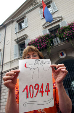 Bellinzona consegna firme Bellinzona consegna firme