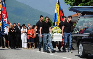 Cadenazzo funerali Cristina Caccia