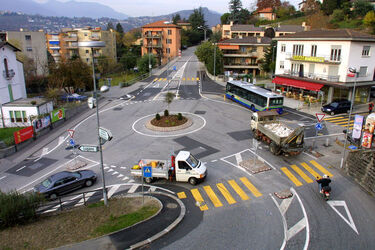 Viganello nuova rotonda