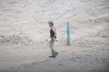 Ambr&igrave; Piotta cantiere nuova pista della Valascia