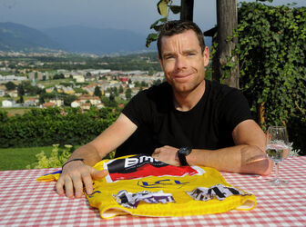 Stabio ricevimento Cadel Evans vincitore Tour de France