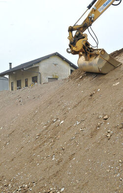 Stabio cantiere ferrovia Stabio Arcisate