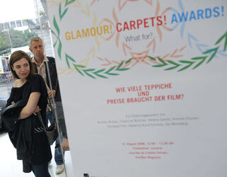 Locarno Festival del Film 2008 tavola rotonda Glamour Carpets Awards What for 
