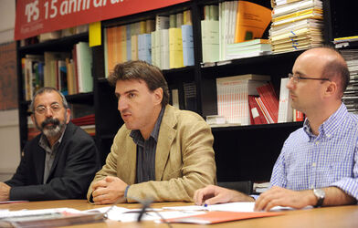 Bellinzona conferenza stampa per il NO ad AET sulla partecipazione in Germania