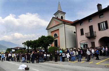 Cadenazzo funerali Cristina Caccia