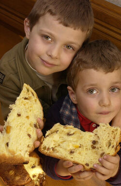 Panettoni panettone per San Biagio
