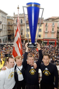 Lugano HC Lugano campione in municipio