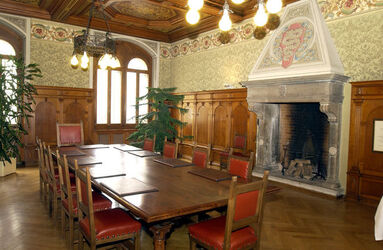 Bellinzona sala municipale interni