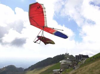 Monte Generoso prima coppa di volo delta