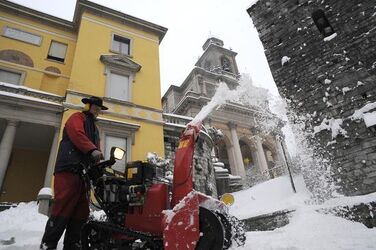 Mendrisio nevicata