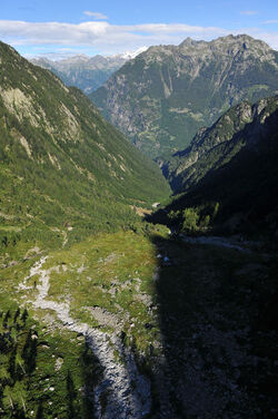 Val Cocco veduta panoramica aerea