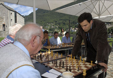 Bellinzona simultanea scacchi