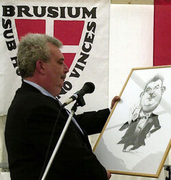 Brusio festeggiamenti Rodolfo Plozza Presidente GRBrusio