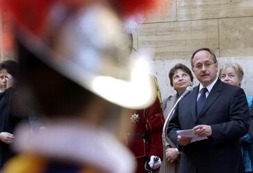 Roma Italia giuramento guardie pontificie