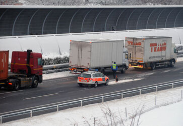 Ticino Nevicate e disagi del Traffico