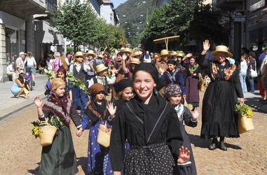Bellinzona corteo della Vendemmia Bacchica