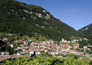 Arogno veduta paese