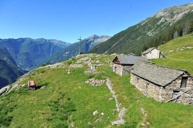 Monte Cima Val Lavizzara veduta panoramica