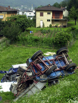 Mendrisio incidente stradale mortale