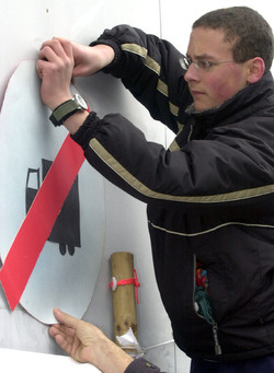 Quinto protesta al traffico pesante