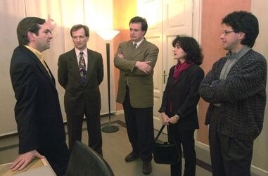 Mendrisio incontro autorità di Mendrisio e Salorino