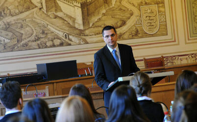 Bellinzona presentazione proposta strategia di marketing a Cluj Napoca