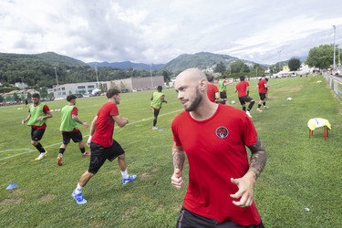 Calcio Coppa Svizzera FC Malcantone FC San Gallo Calcio Coppa Svizzera FC Malcantone FC San Gallo