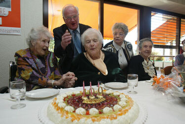 Savosa centenaria festeggiamenti