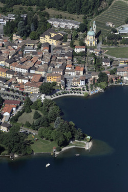 Riva San Vitale veduta panoramica