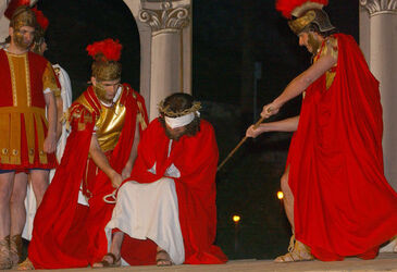 Coldrerio processione Mercoledi Santo