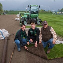 Ascona rifacimento manto erboso campo di calcio di Ascona Ascona rifacimento manto erboso campo di calcio di Ascona